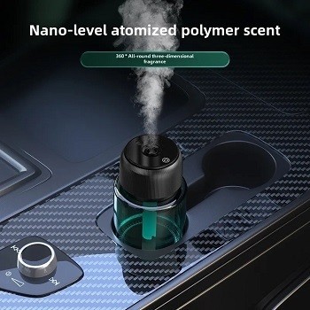 خوشبو کننده هوشمند CAR Fragrance Air Diffuser با نور کهکشانی
